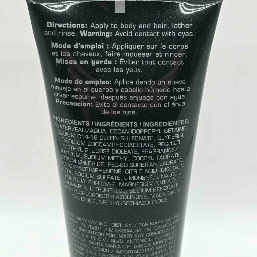 Mary Kay Men High Intensity Hair & Body Shower Wash Gel Sealed 2Pk Retired Scent
